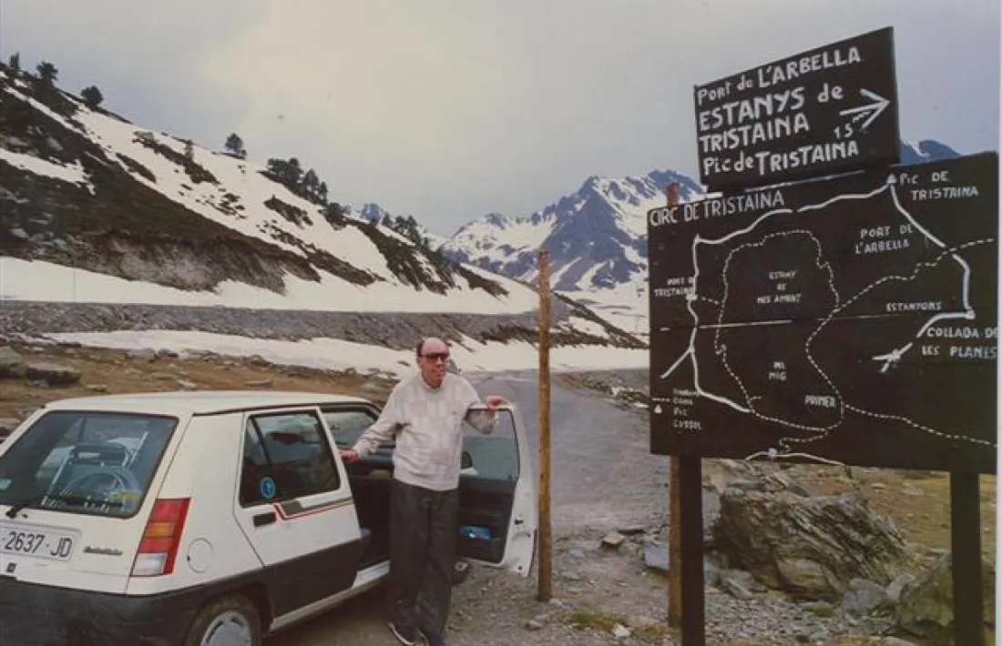 Martí i Pol, a les portes de Tristaina: era el 1987.