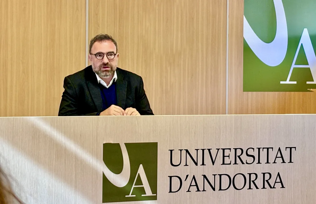 El nou rector de l'UdA, Juli Minoves.