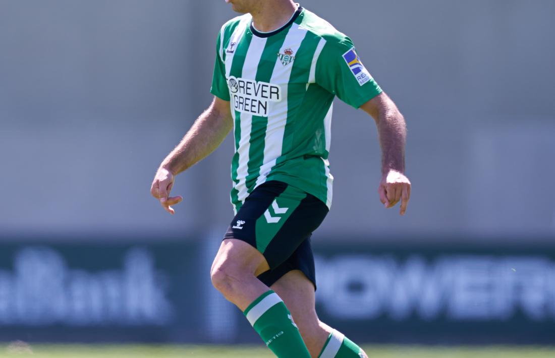 ‘Berto’, amb el Betis Deportivo.