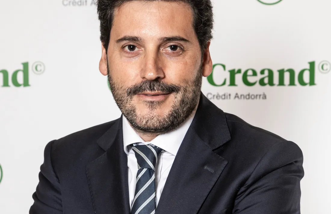 El nou membre del Comitè Executiu de Creand Crèdit Andorrà, Albert Santisteve.