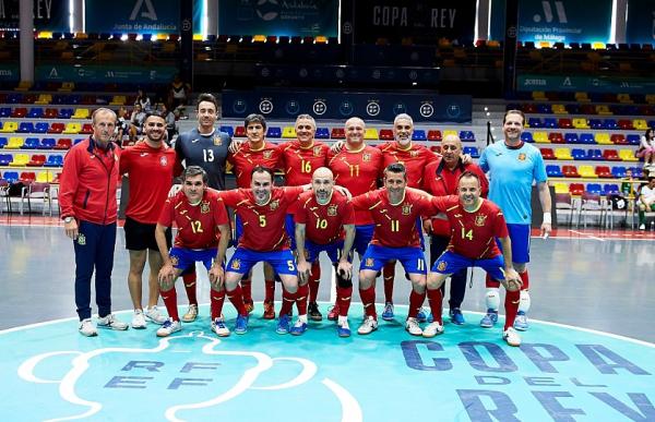 p. 29 legends selección española de futbol sala foto rfef