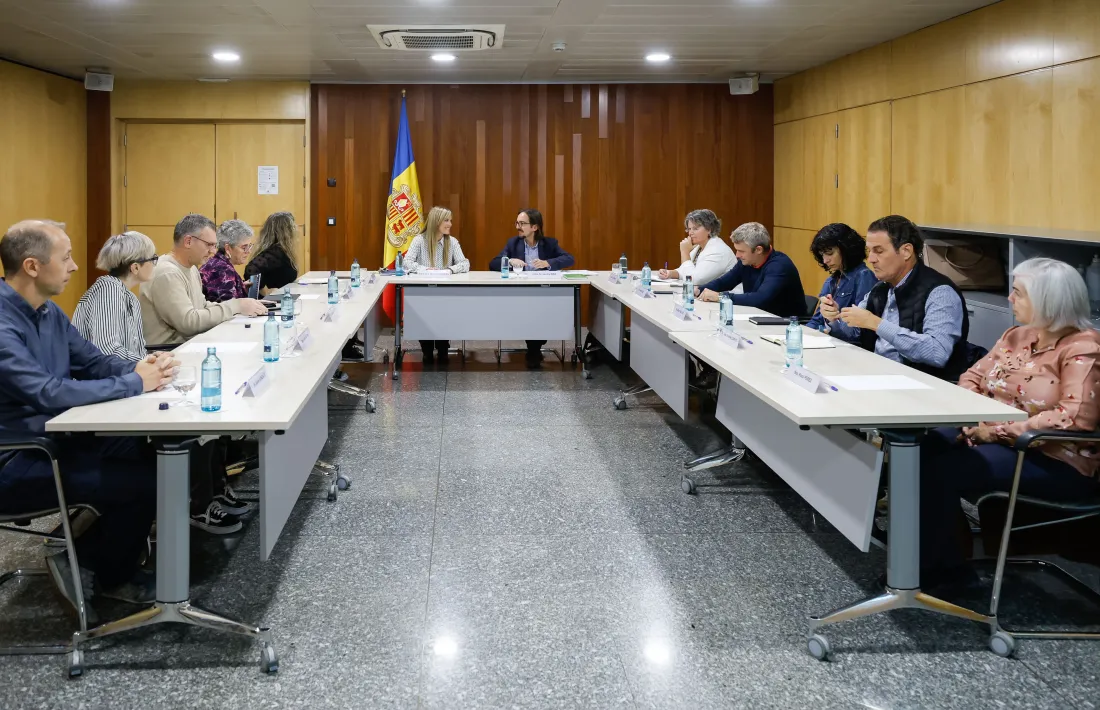 Reunió de la Visura Ciutadana de finals d'octubre.