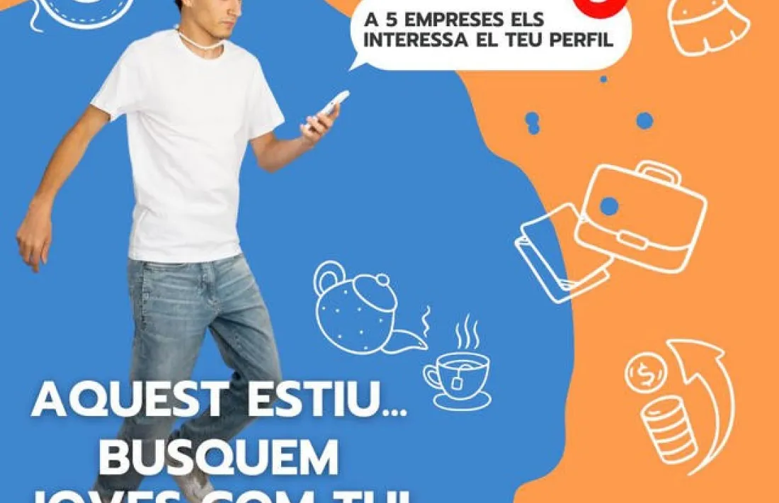 Un anunci del programa Impuls Jove.