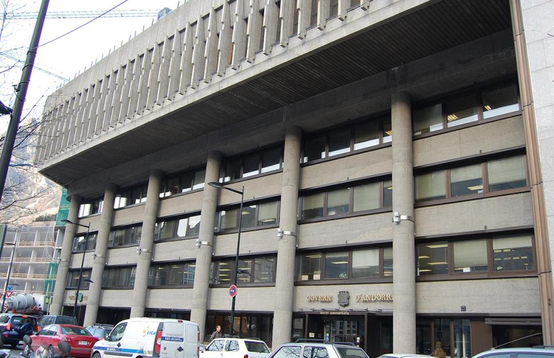 L'edifici administratiu del Govern.