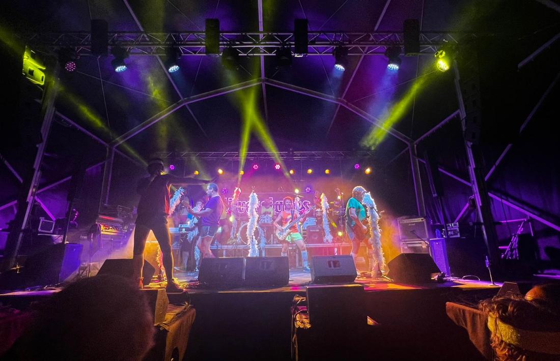 Un concert de festa major a Sant Julià de Lòria.
