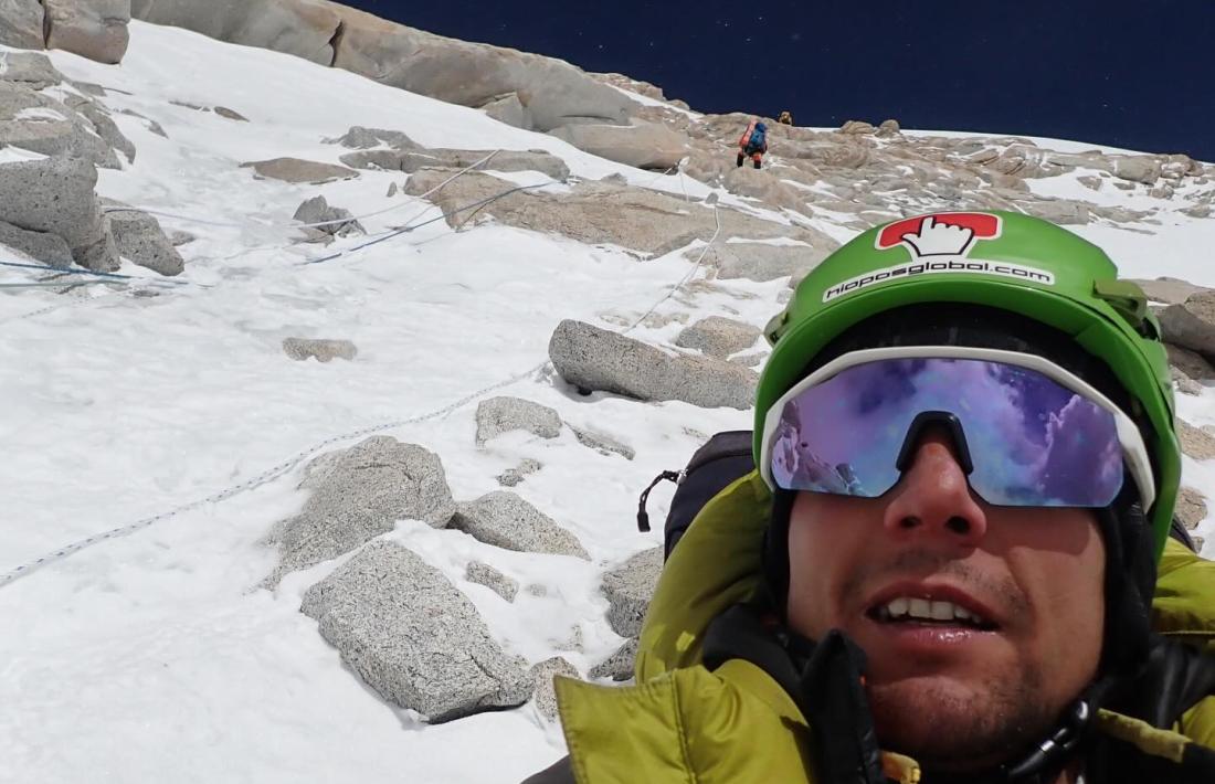 Gonzalo, camí del Makalu.