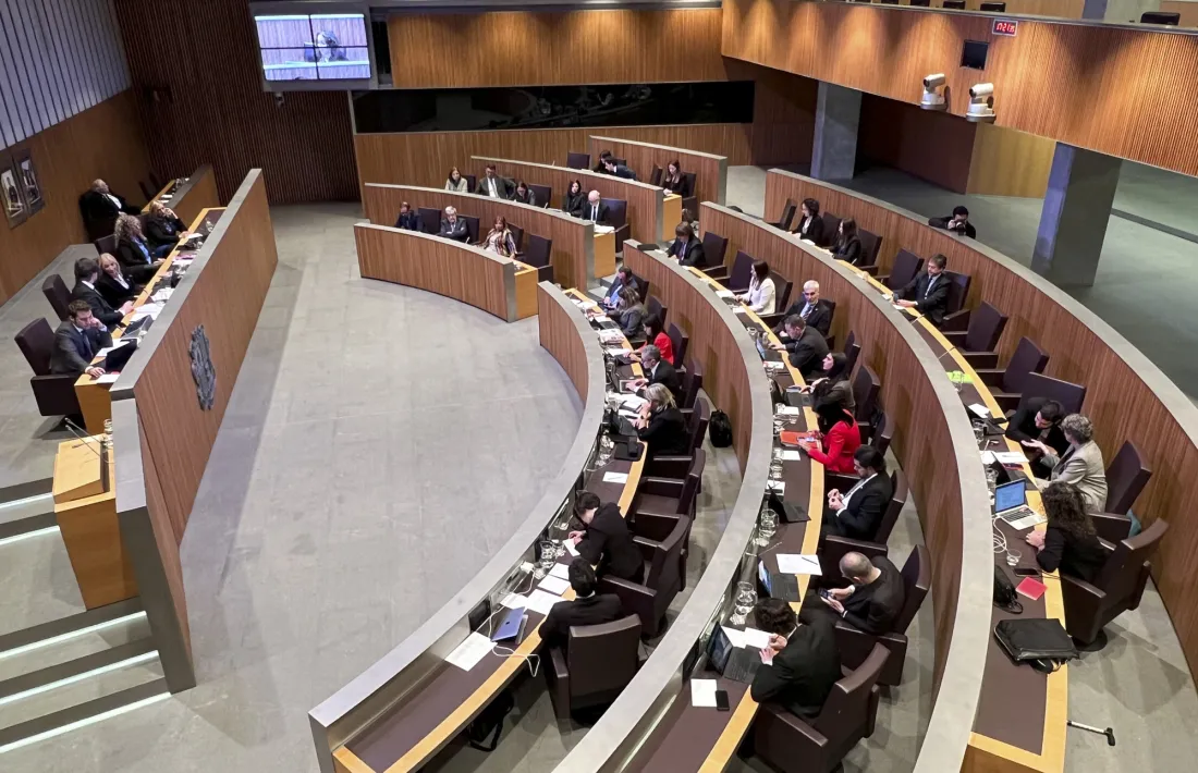 Una de les sessions recents celebrada al Consell General.