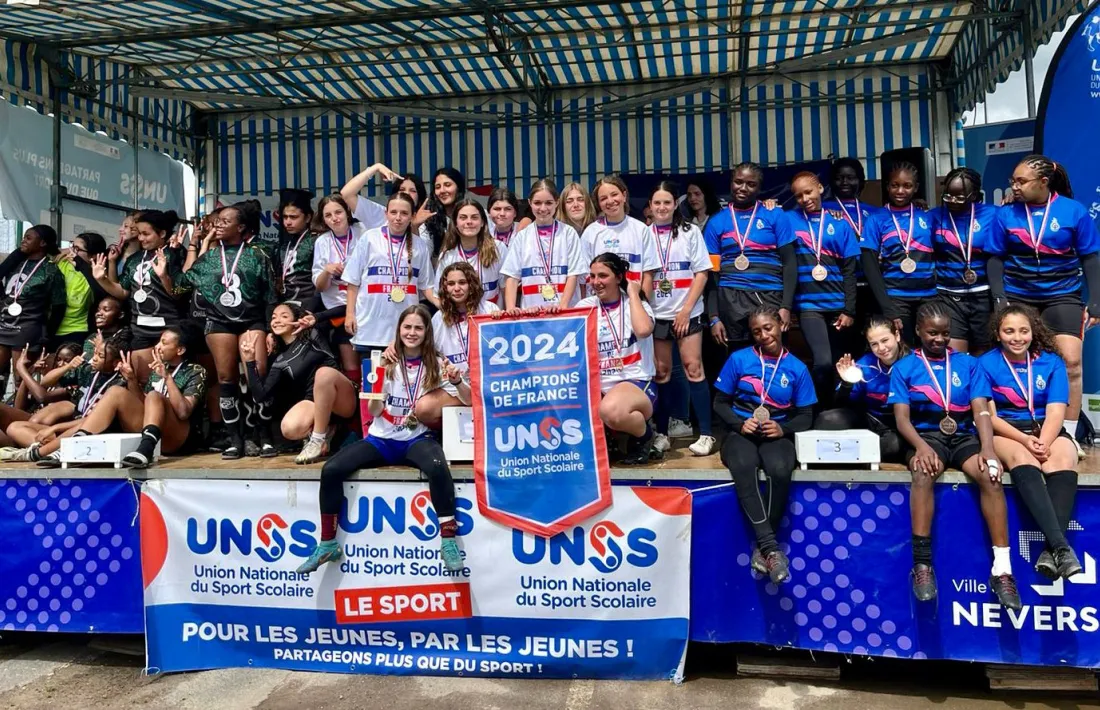 El Lycée U15, campió a França.