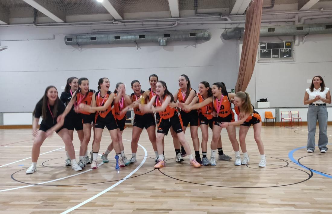 L'AB Vendrell, un dels campions del Tim Two.