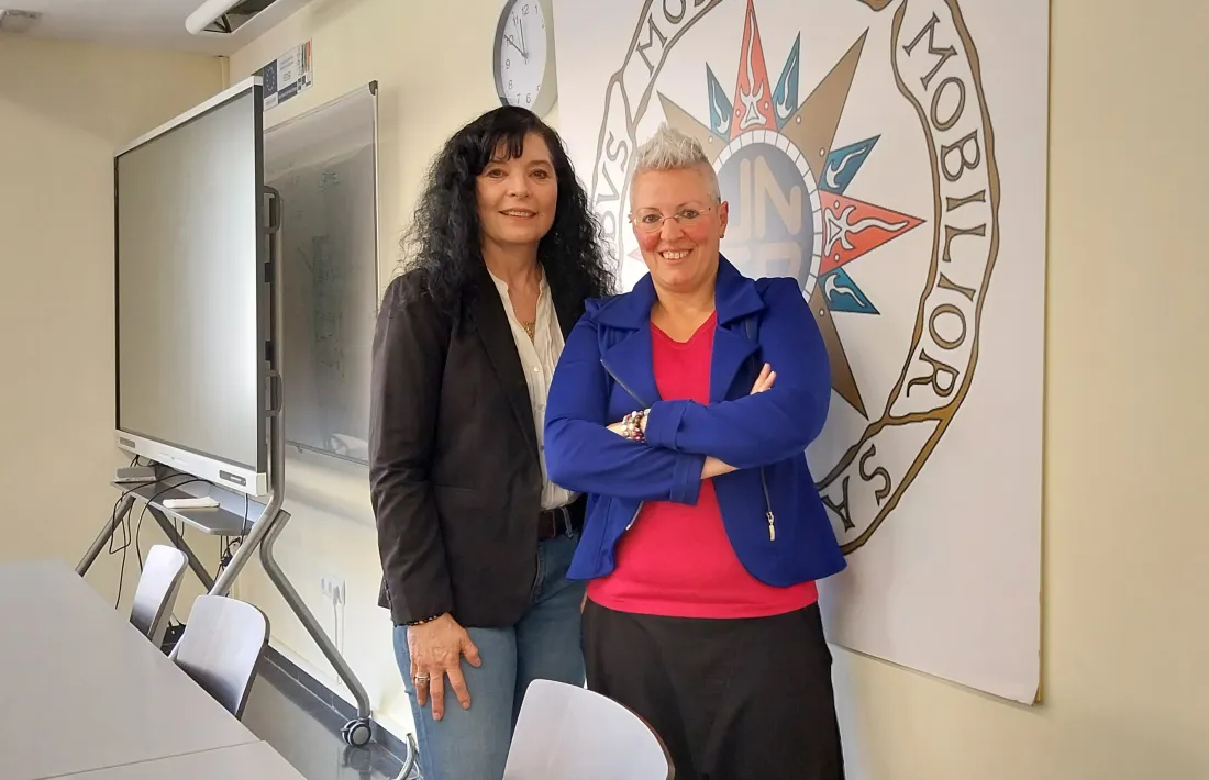 María José Moreno i Mònica Martínez Ramos, el nou tàndem directiu del centre. 