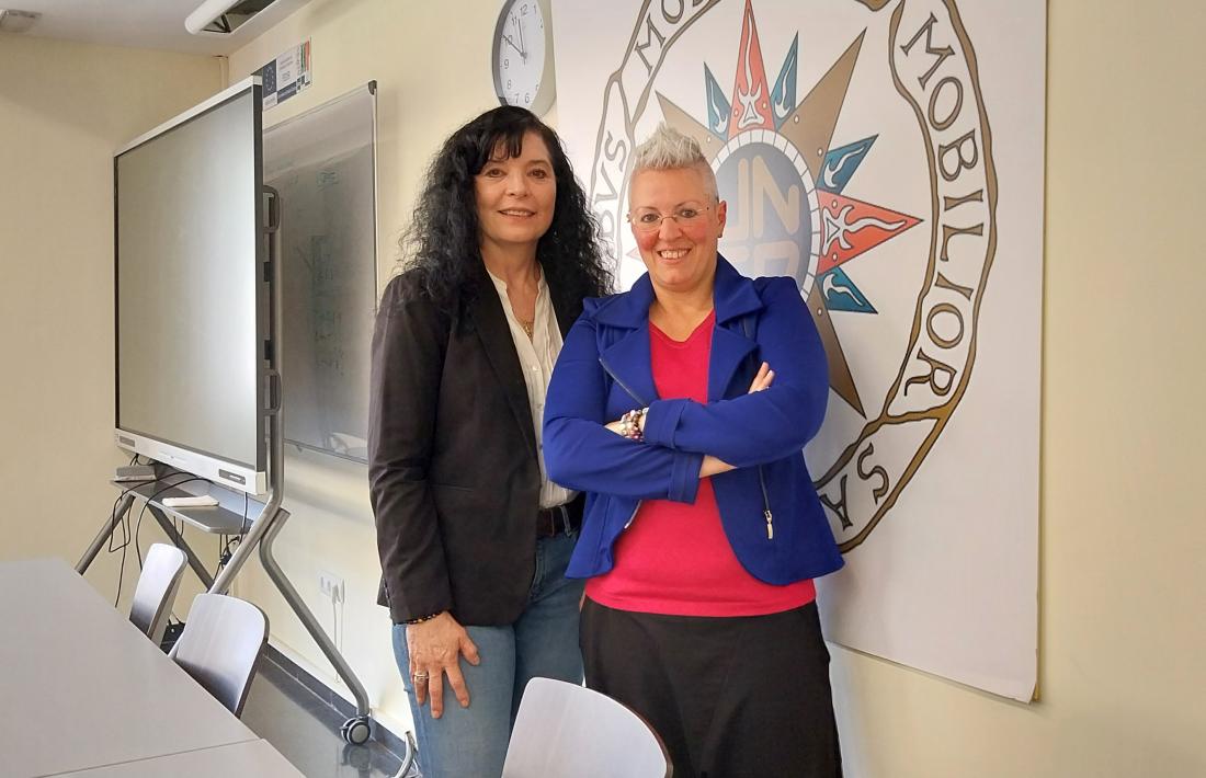 María José Moreno i Mònica Martínez Ramos, el nou tàndem directiu del centre. 