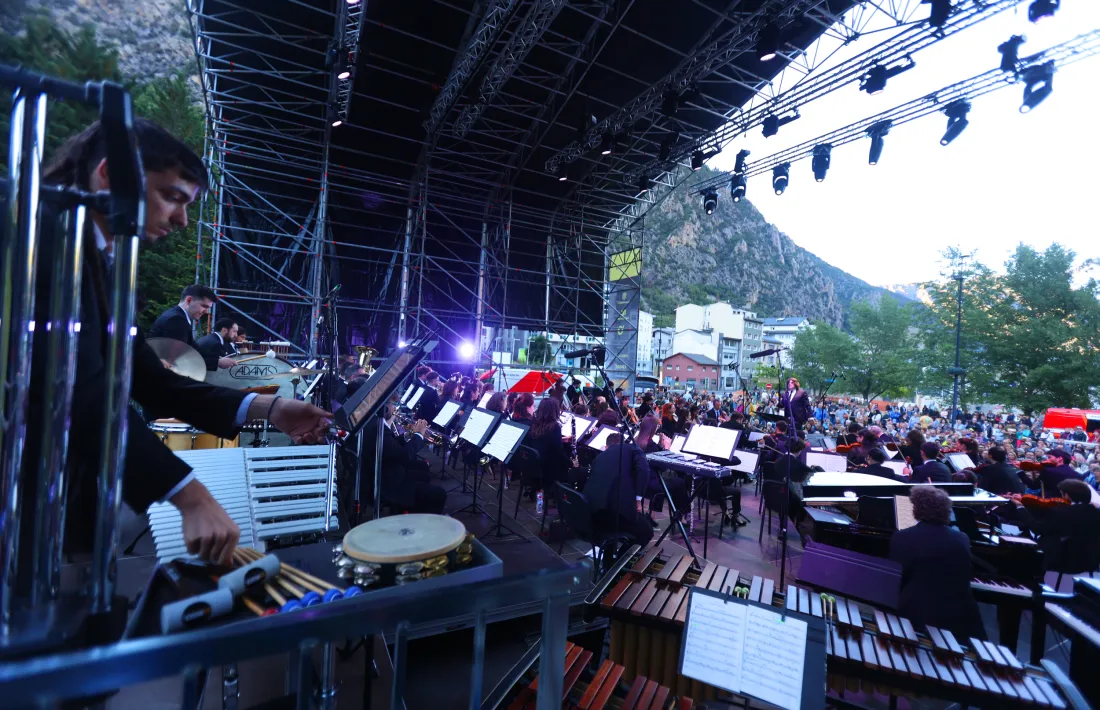 Sant Coloma es va estrenar com a escenari amb les bandes sonores de John Williams.