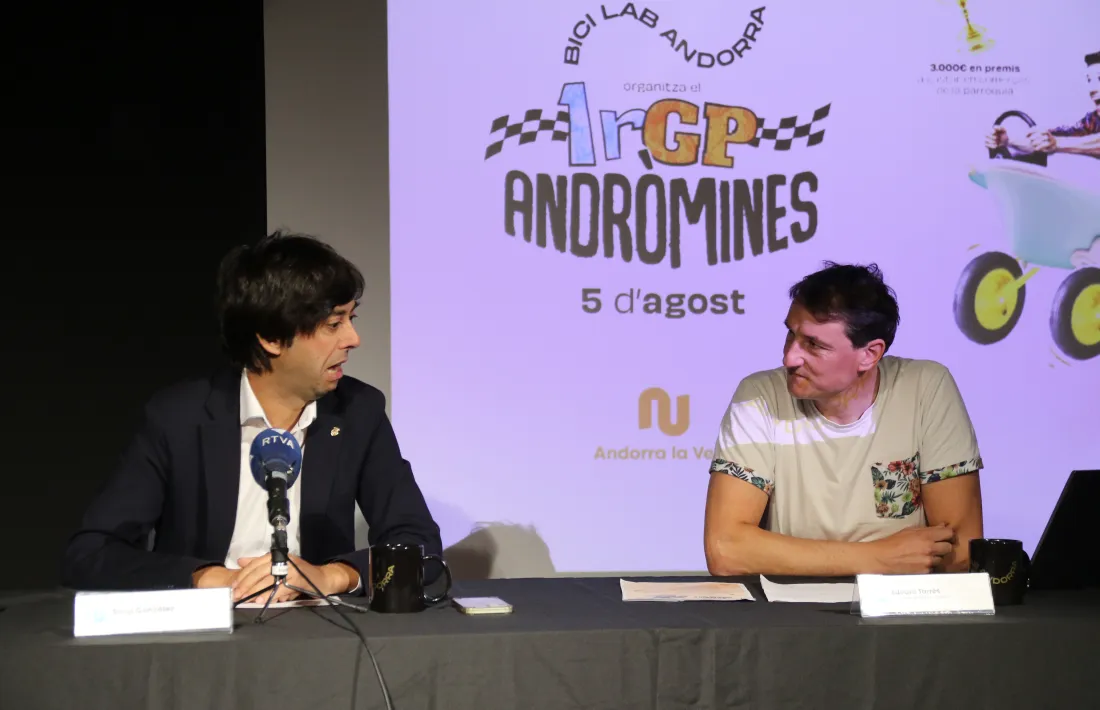 La presentació del primer GP Andròmines