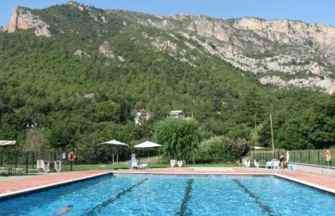 La piscina municipal de Peramola. 