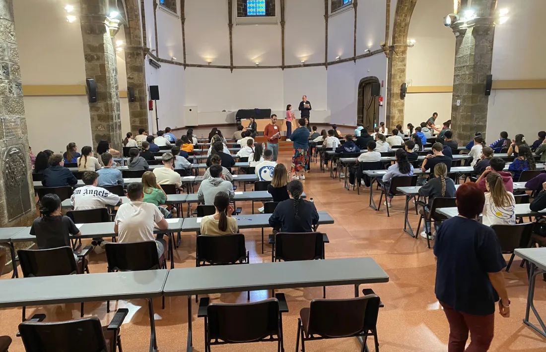Les proves tenen lloc a la sala Sant Domènec de la Seu d'Urgell