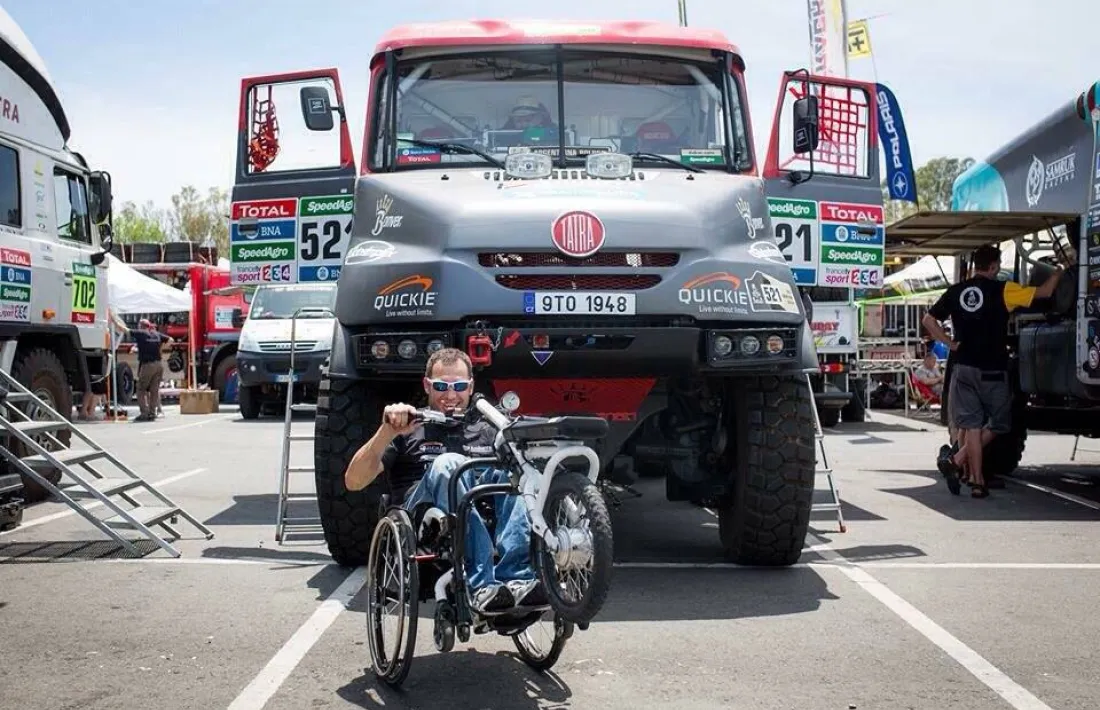 Llovera rebrà un homenatge i mostrarà el Tatra Jamail del Dakar