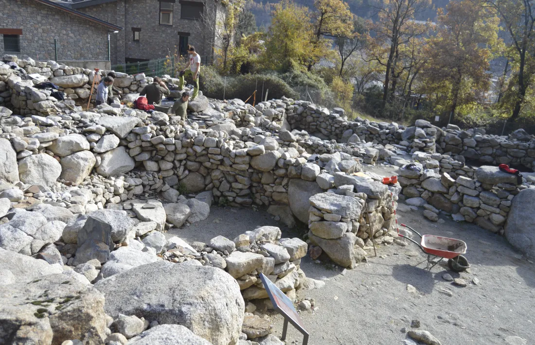 Andorra, Patrimoni, Recerca Històrica, Àlex Vidal, Olga Gelabert, arqueologia, jaciment, excavacions