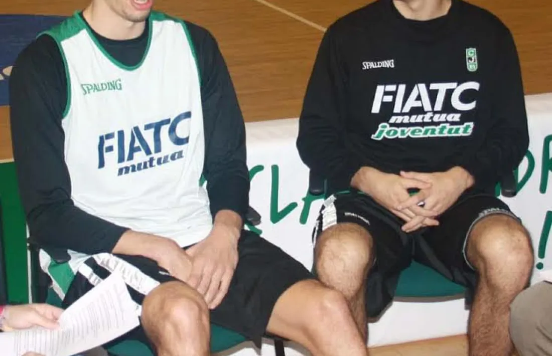 Alberto Abalde i Àlex Suárez, al Nike Camp