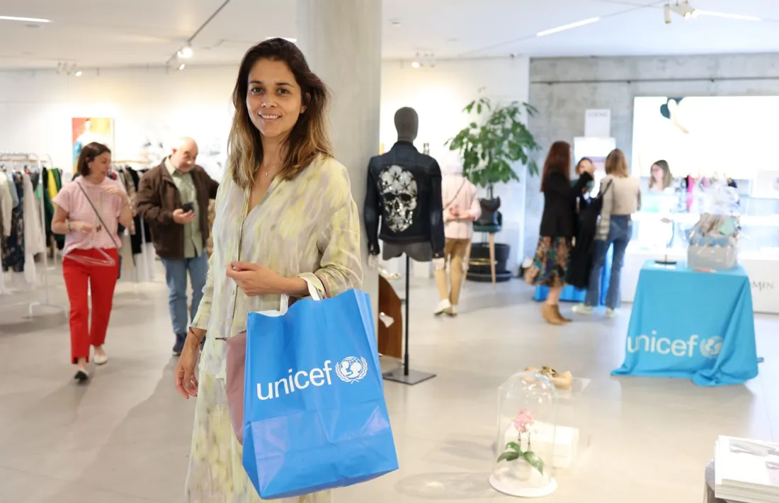 Els encants d’Unicef, oberts fins divendres, van acollir ahir els primers clients.