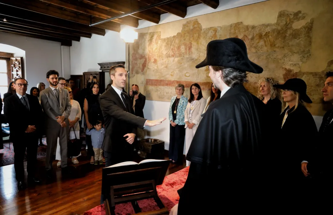 L'acte de jurament, aquest matí a Casa de la Vall.