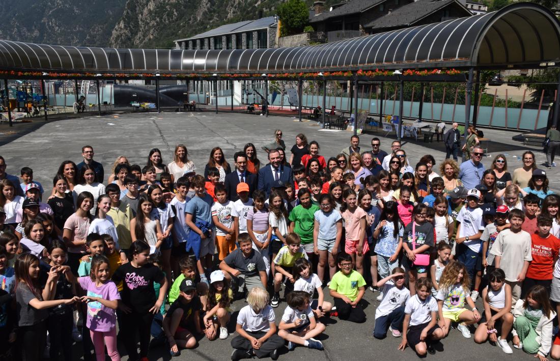 Els participants al Fòrum Escoles Verdes