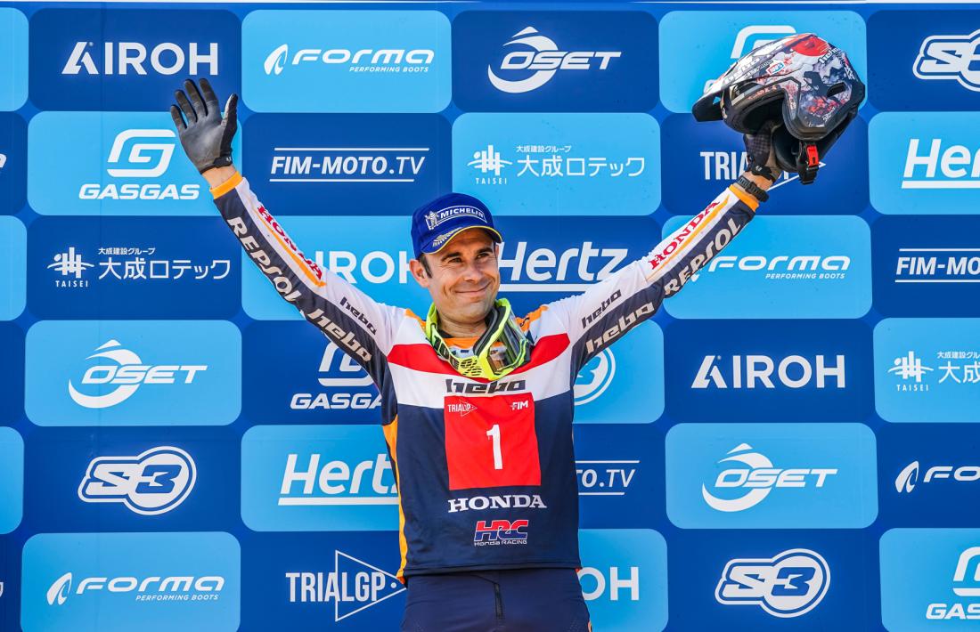 Toni Bou, a Motegi.