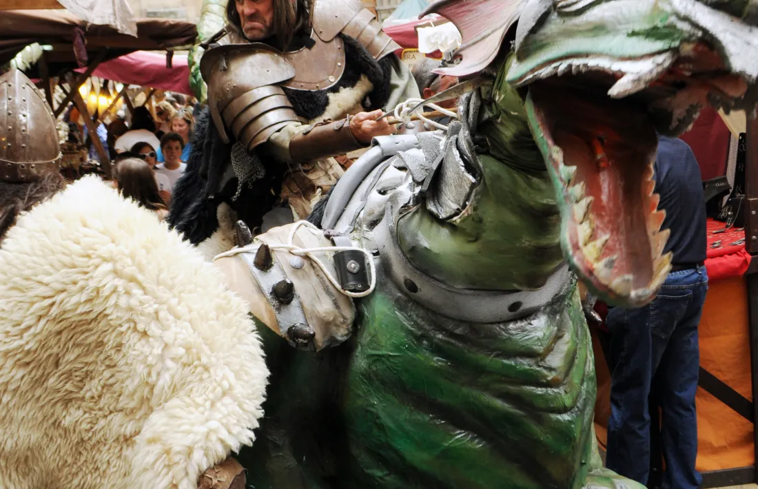 El mercat medieval oferirà els espectacles al parc del Cadí