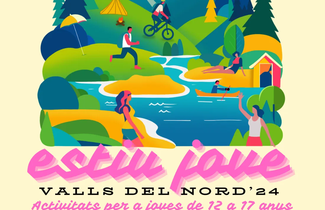 Cartell de l'Estiu Jove 2024.