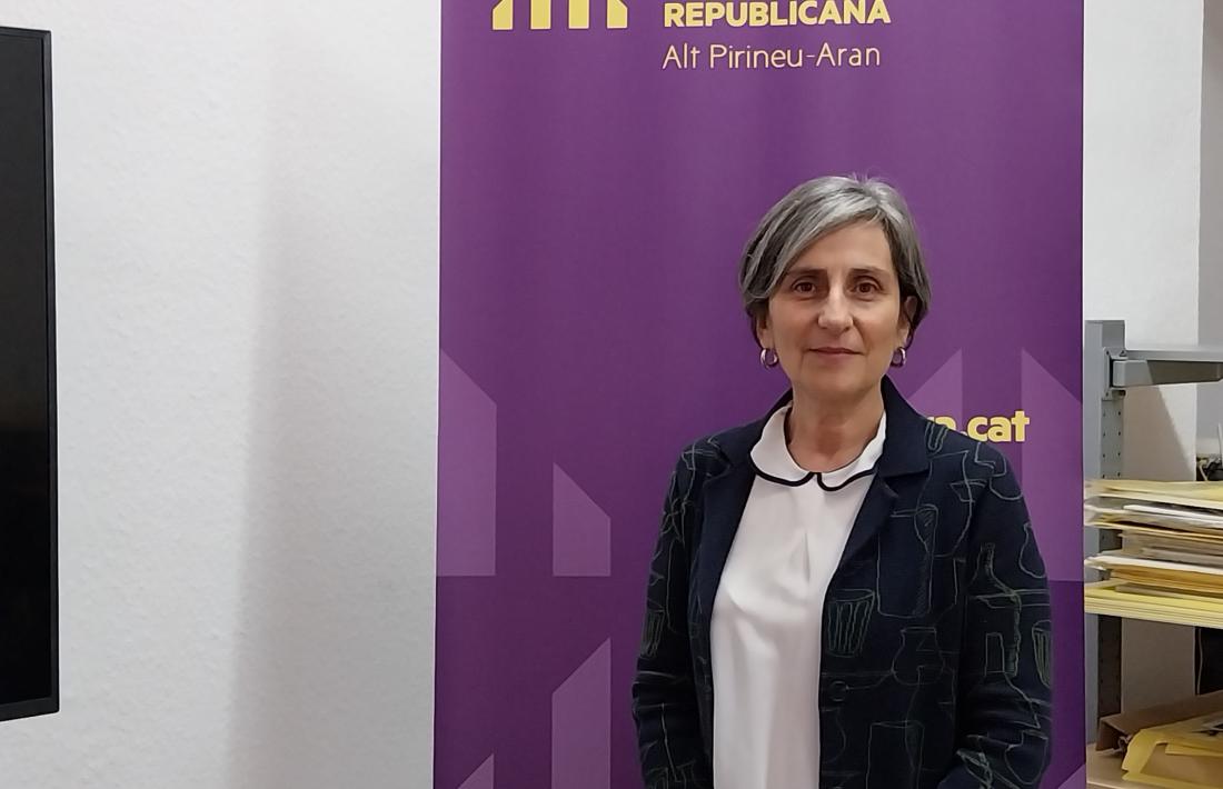 Carme Lostao, consellera comarcal. 