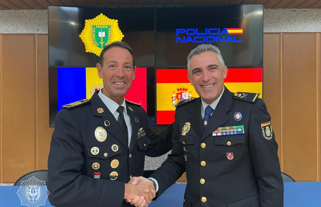 Bruno Lasne i el comissari Manuel Rodríguez