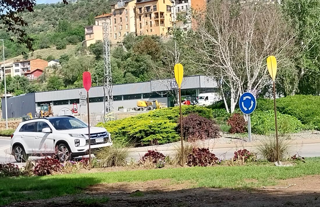 El nou supermercat, ubicat a l’entrada de la ciutat per l’N-240. 