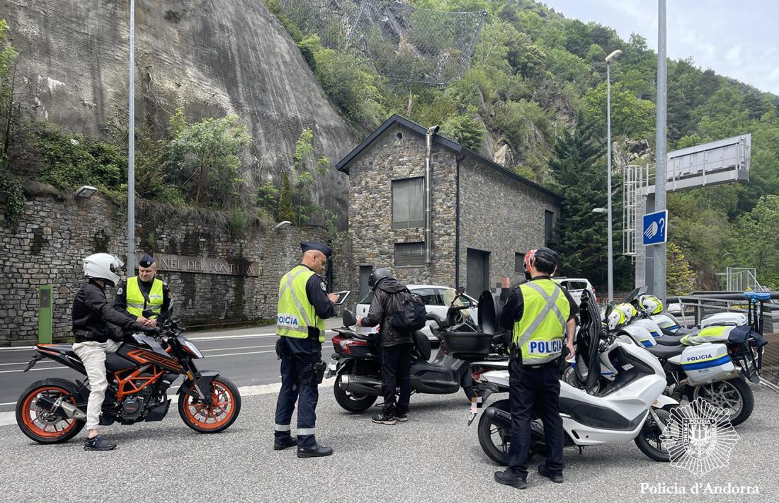 Un dels controls efectuats durant la campanya
