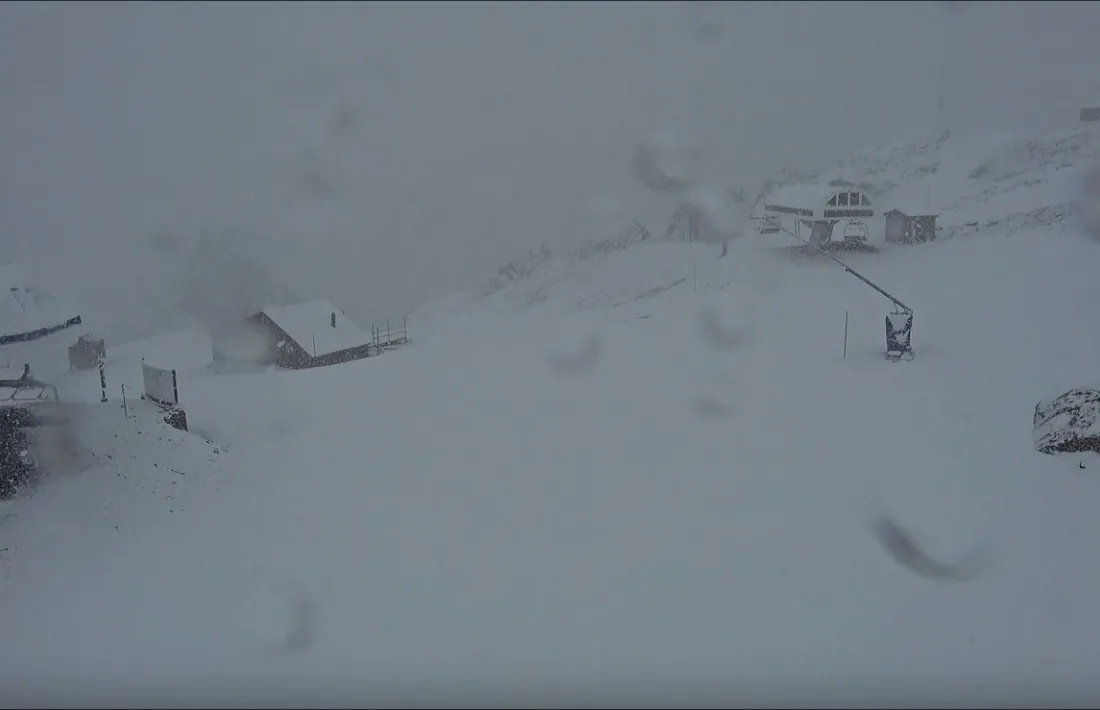 La nevada a Ordino Arcalís.