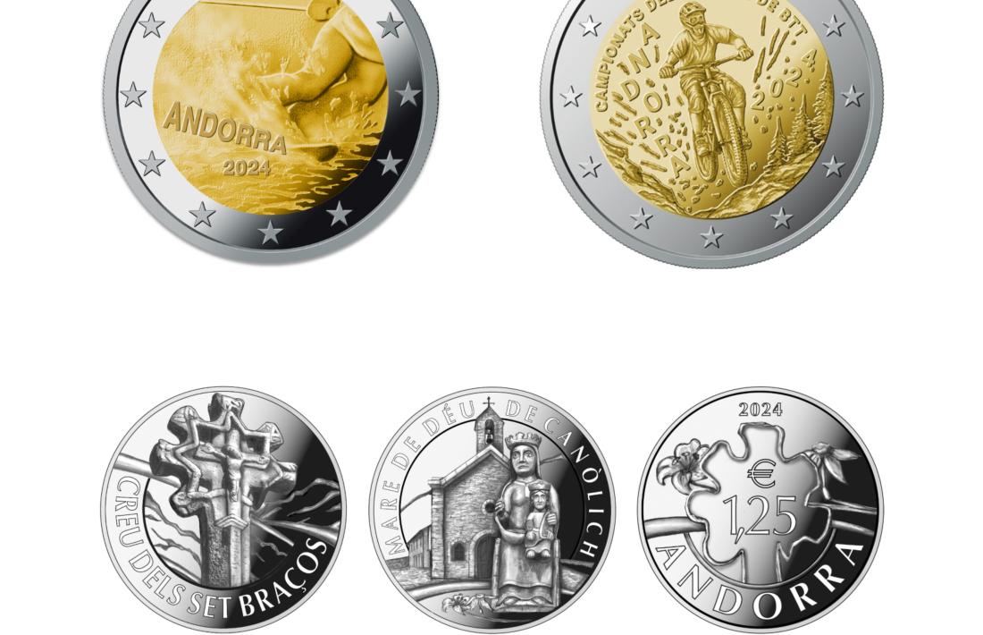 Les noves monedes commemoratives.