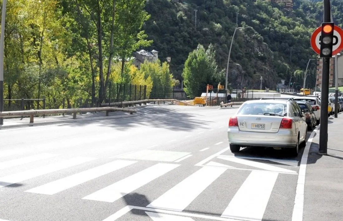 Un dels trams de la desviació laurediana ja executat