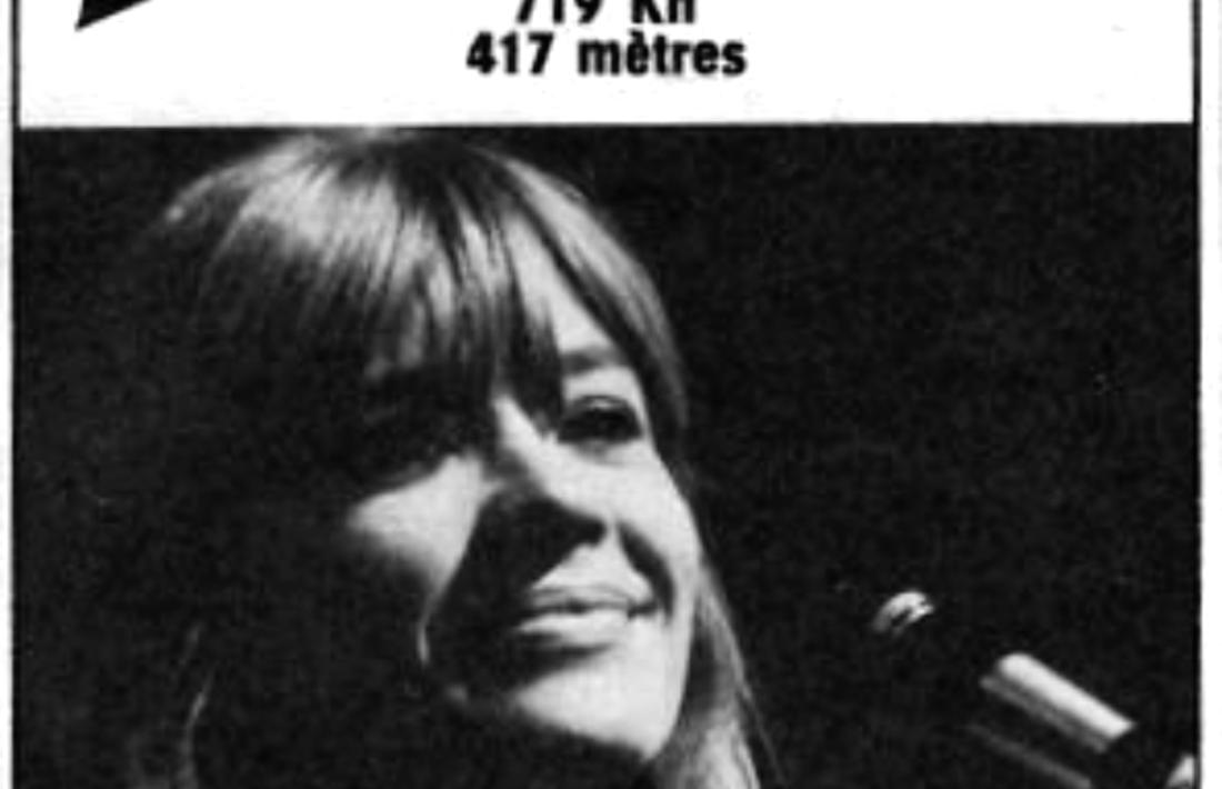 Publicitat de Ràdio Andorra amb la vedet com a reclam.