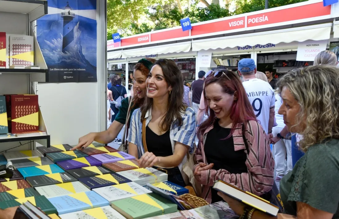 Trotalibros ha exercit de ganxo i d’efecte crida i ha atret un públic nombrós a la parada andorrana.