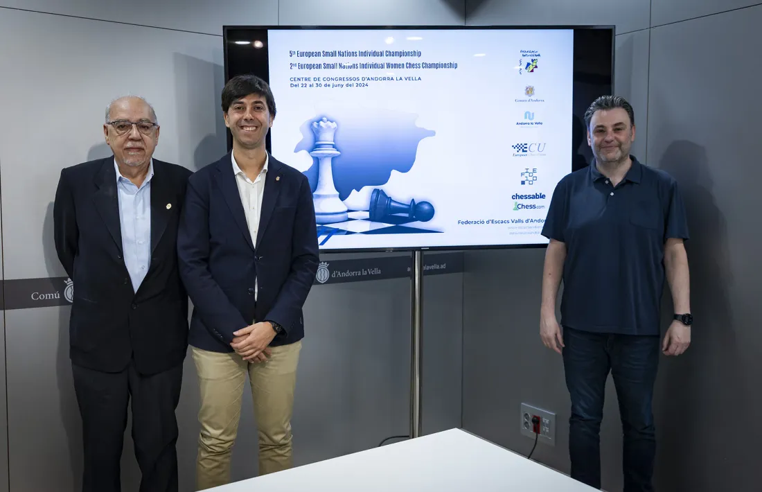 El Campionat dels Petits Estats d’Europa d’Escacs, al país.