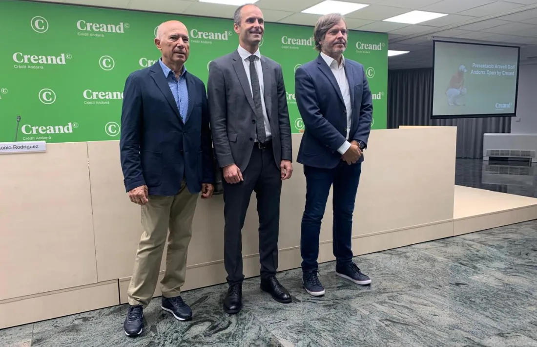 L’Aravell Golf Andorra Open by Creand es va presentar ahir.