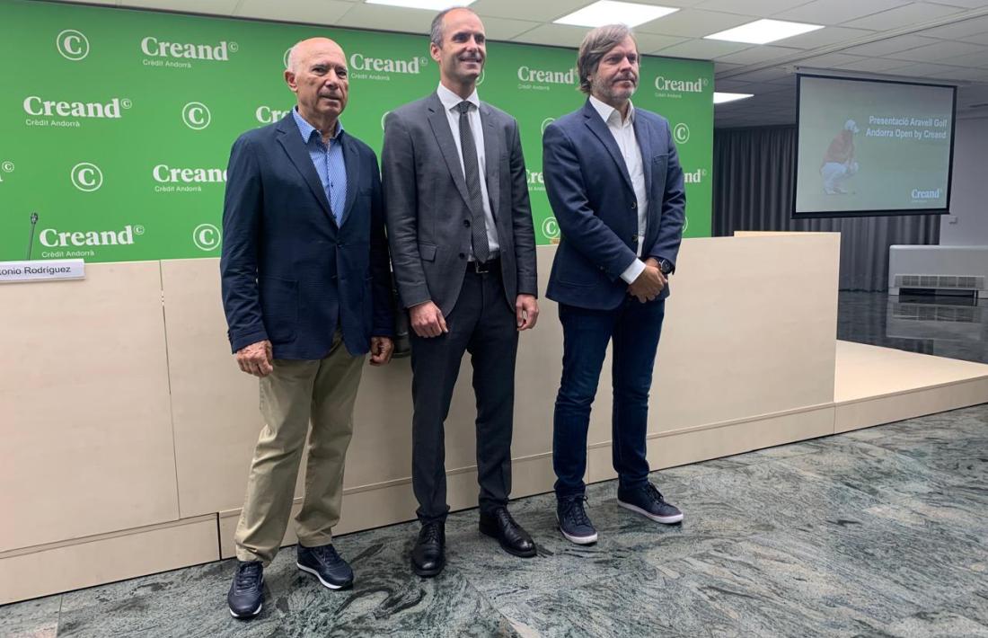 L’Aravell Golf Andorra Open by Creand es va presentar ahir.