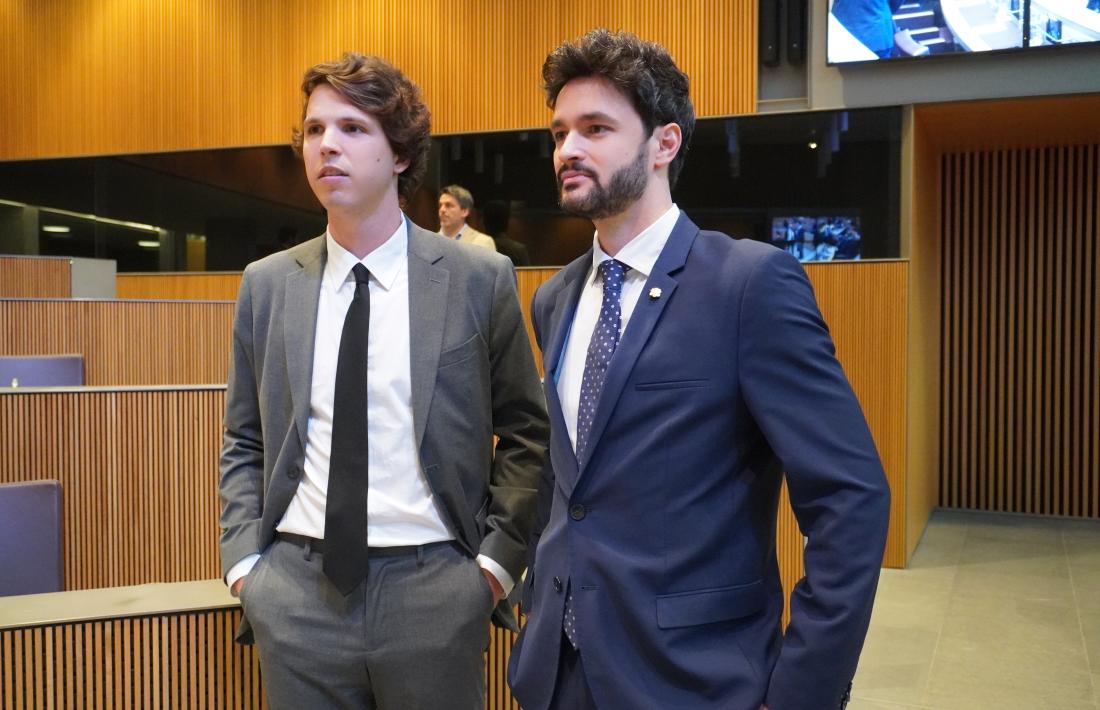 Escalé i Bartolomés durant el Debat d'Orientació Política.