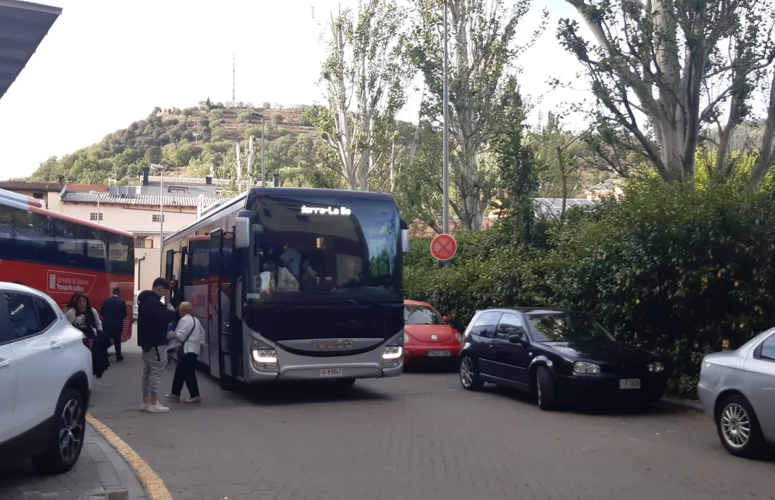 L'estació d'autobuses de la Seu. 