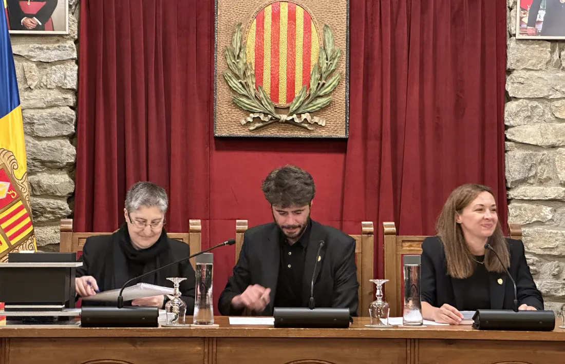 Els cònsols lauredians, avui en consell de comú.