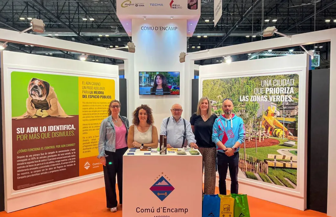 El conseller d'Higiene, Medi Ambient i Agricultura, André Riba, a Madrid