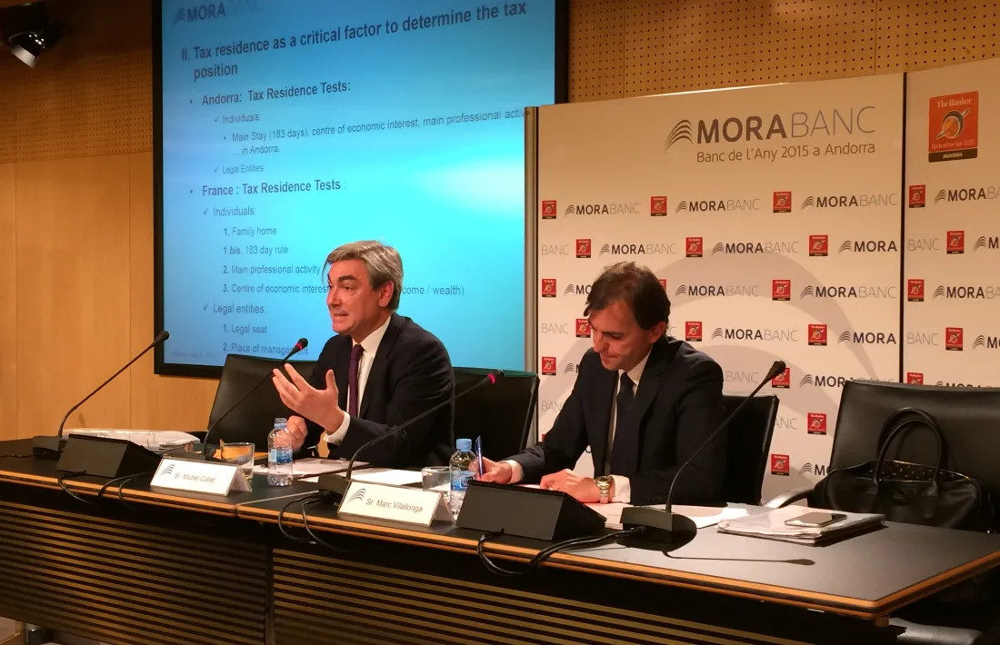 Conferència sobre l’aplicació de l’IRPF per al col·lectiu francès a MoraBanc