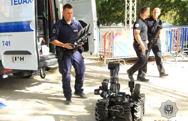 POLICIA TEDAX AL MUNDIAL DE RUGBI FOTO ARXIU 2023