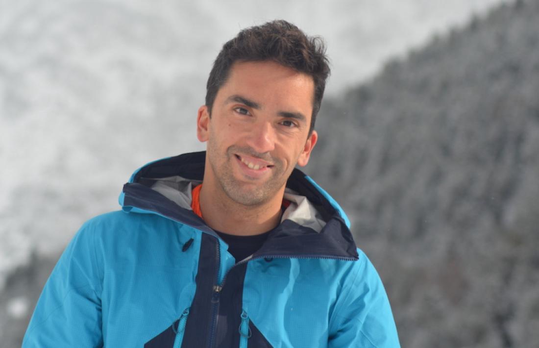 El geòleg responsable de Meteopirineus. 