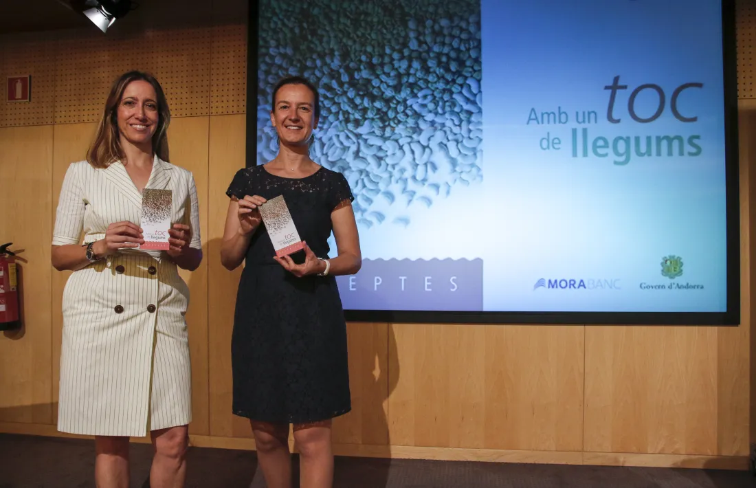 Sis xefs d’Andorra participen en un llibret de receptes sobre els llegums