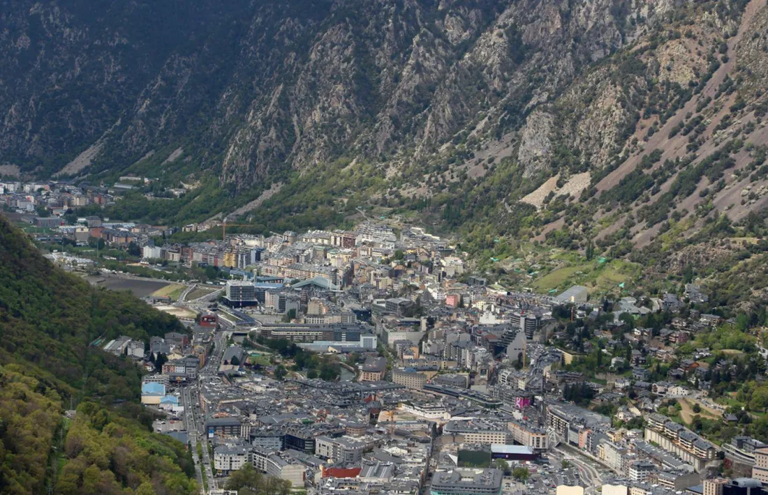 Panoràmica de la vall central