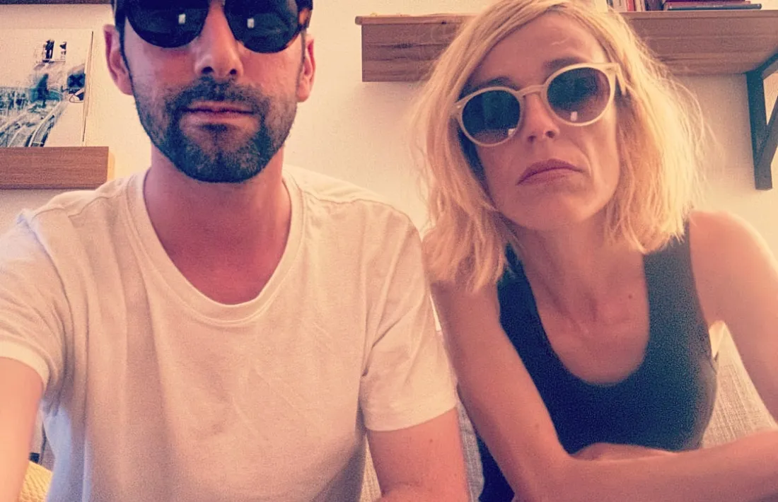 Marta Roure i Jan Buxeda a l’estudi terrassenc del productor.